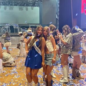 Windsor Blue Sequin Dress